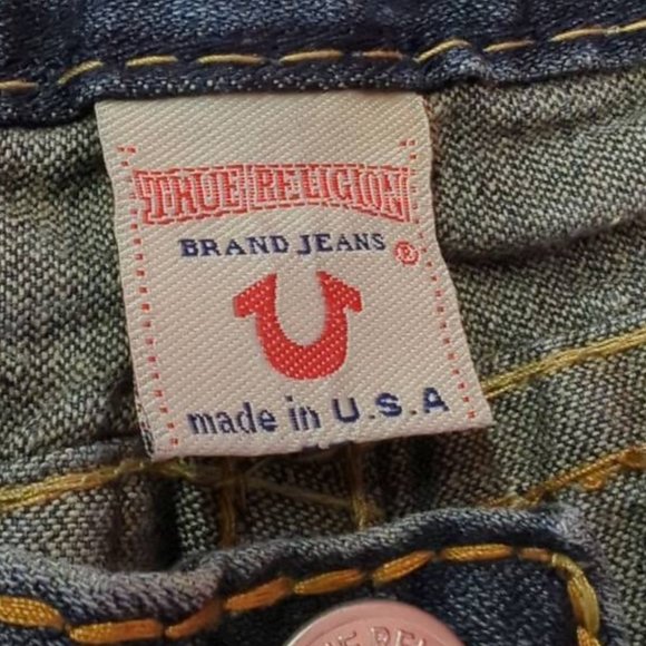True Religion Boot Cut Jeans Size 27 Inseam 33 New with Tags - Picture 6 of 12